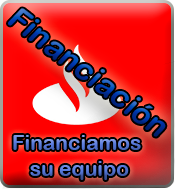 Financiamos tú equipo con el Banco Santander.